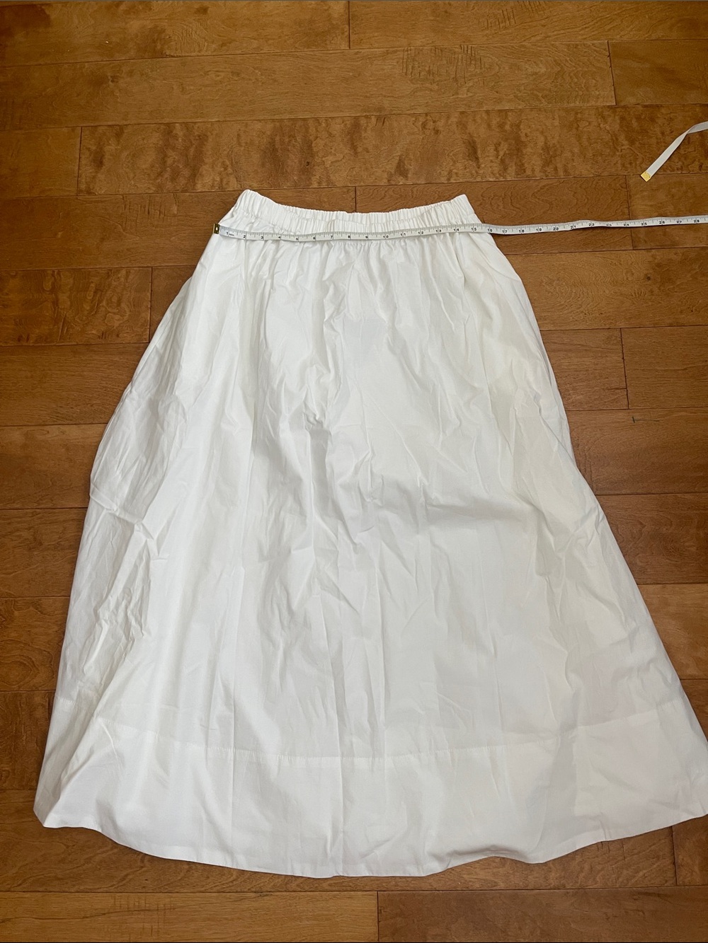 NWT $198 100% cotton A-Line Maxi Skirt - Timeless Women's Skirt